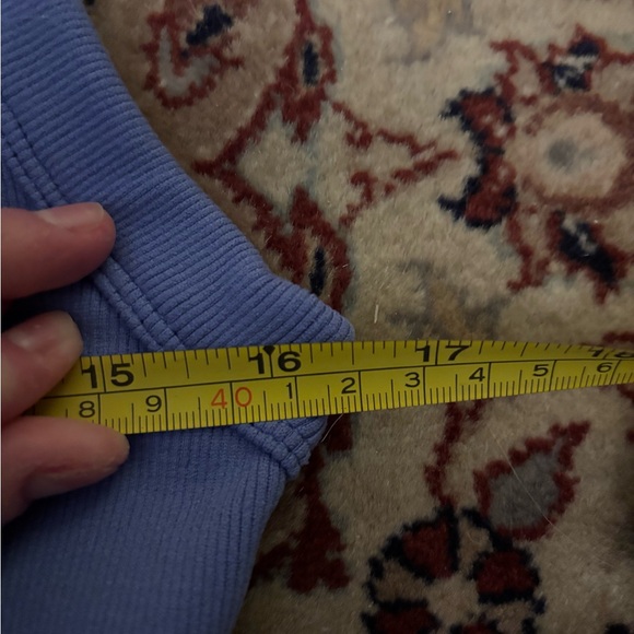 Purple Stretch Knit Racer Back Tank Top - Picture 6 of 6